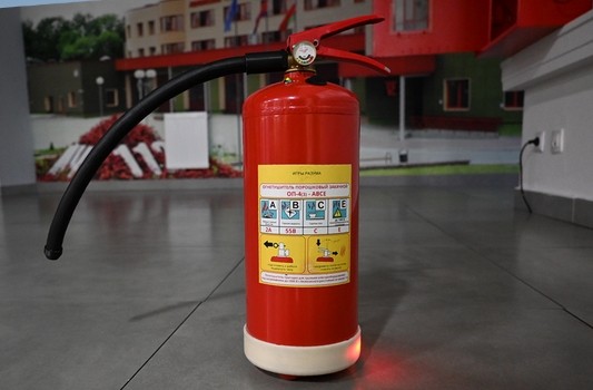 Primary means of fire extinguishing. Rules of fire extinguisher use